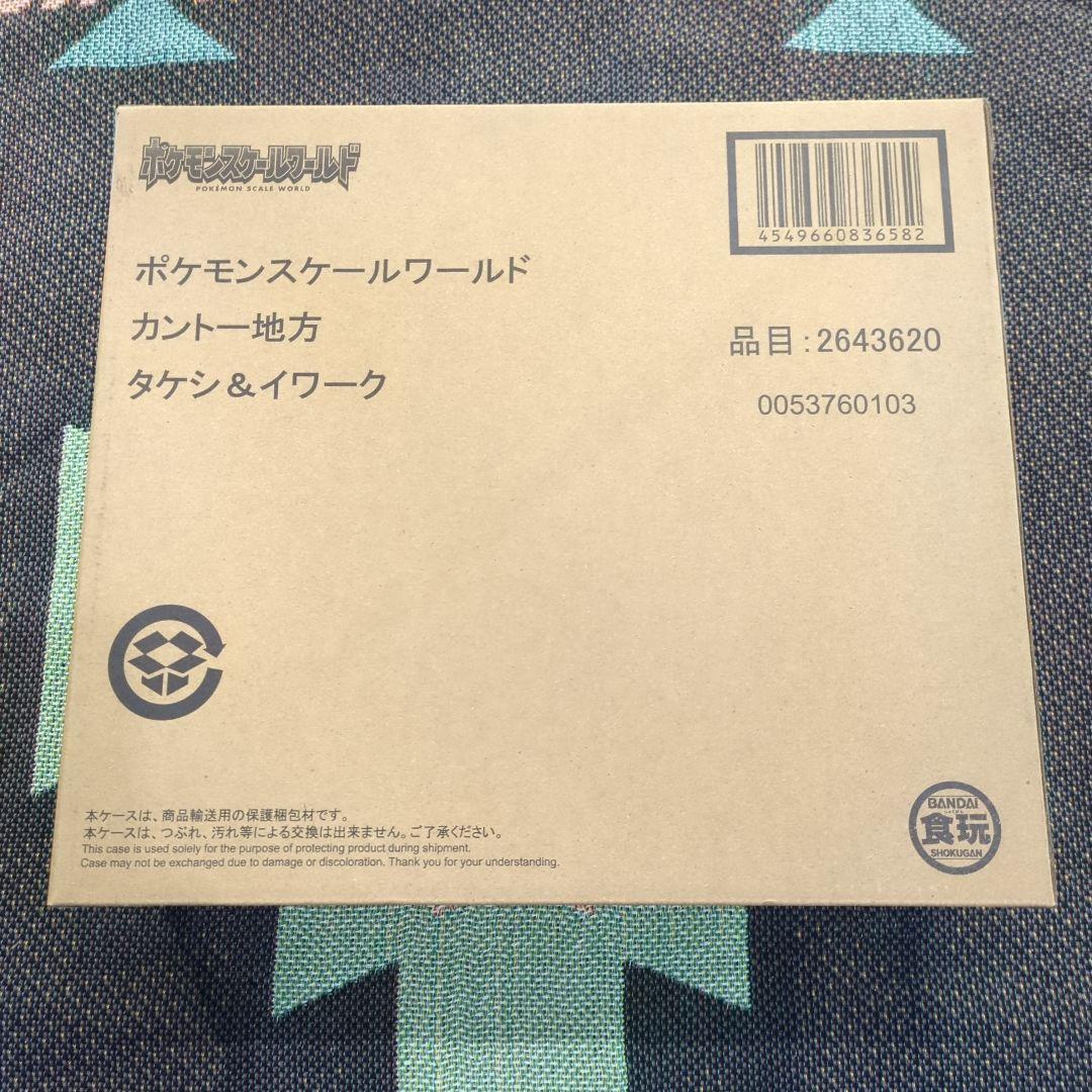 ポケモンスケールワールド カントー地方 タケシ＆イワーク