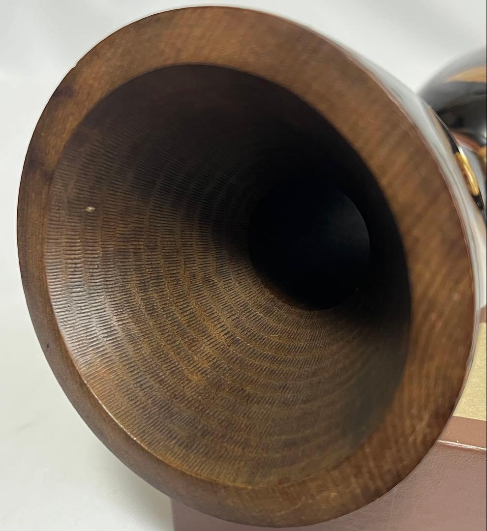 小鼓　胴　もみじ蒔絵