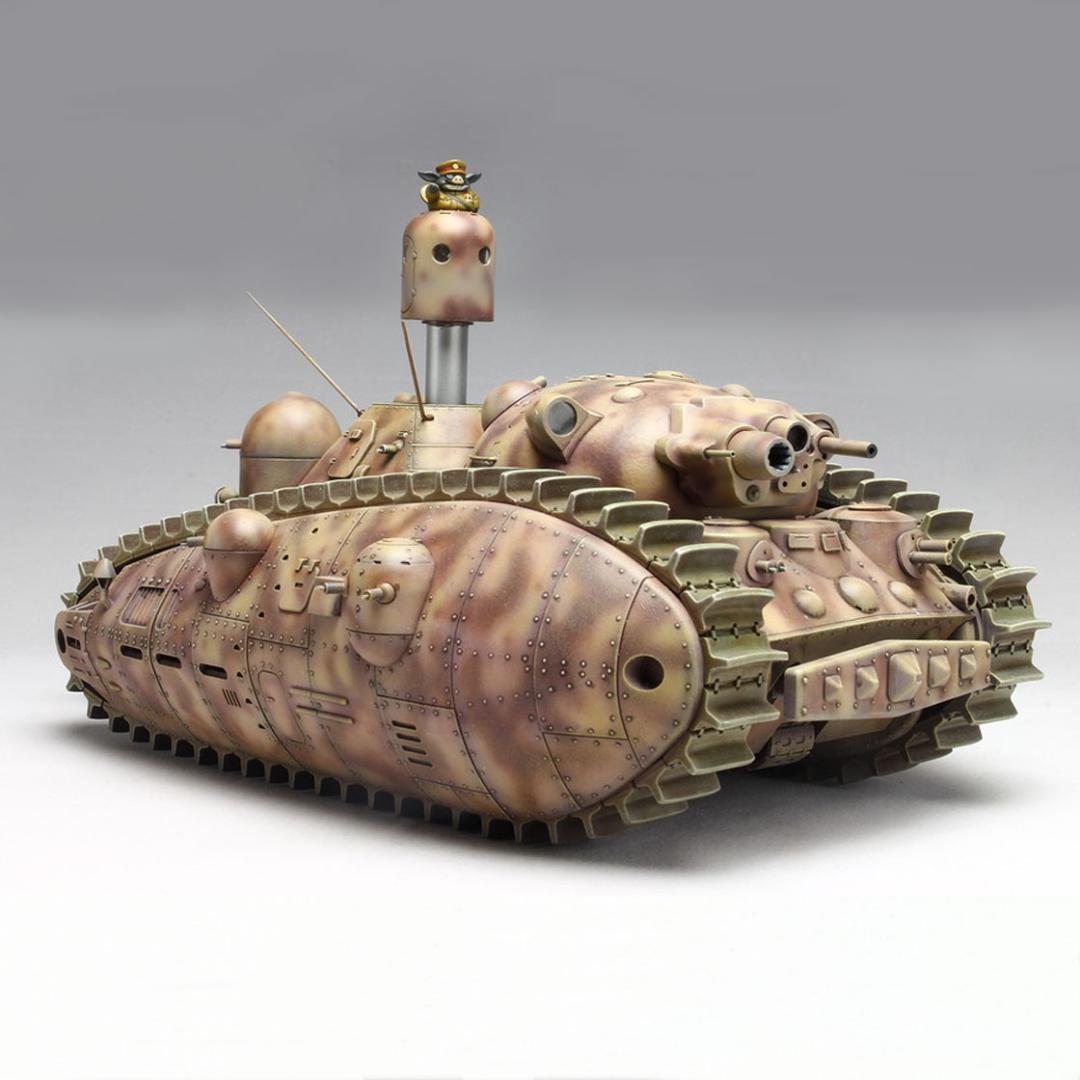 SALE！絶版／宮崎駿の雑想ノート 夢の多砲塔戦車 悪役1号 短砲身型 1/72