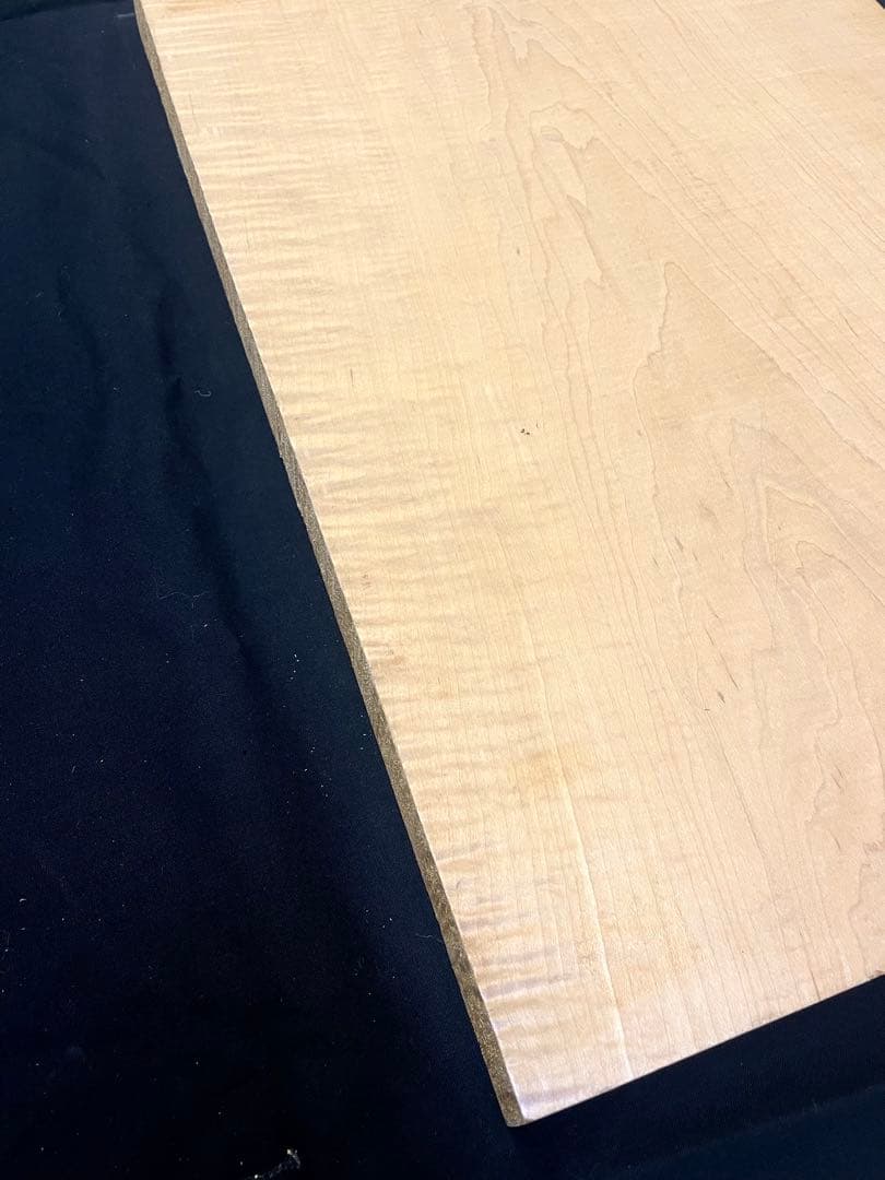 Flame Soft Maple body top材