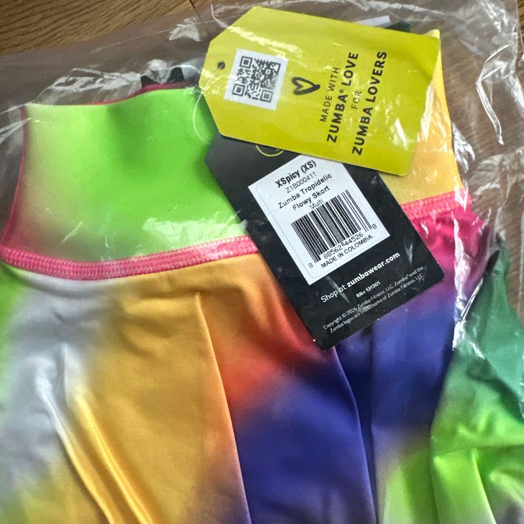正規品 新品 ズンバ X S Tropidelic Flowy スコート