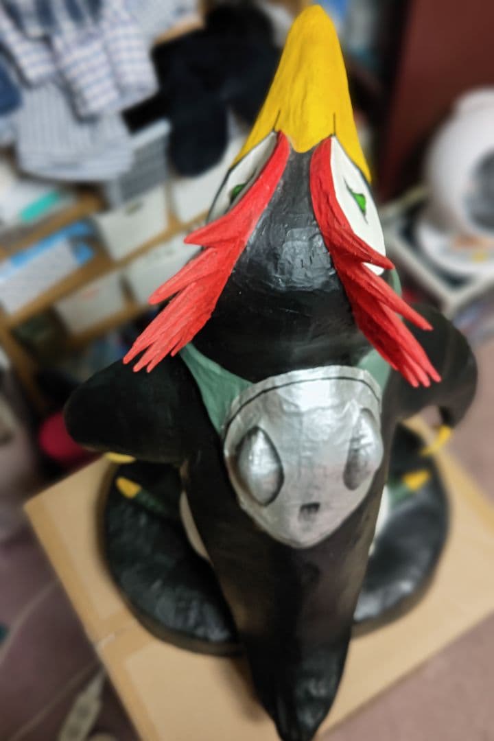 ペーパーマッシュ　エヴァンゲリオン　ペンペンフィギュア