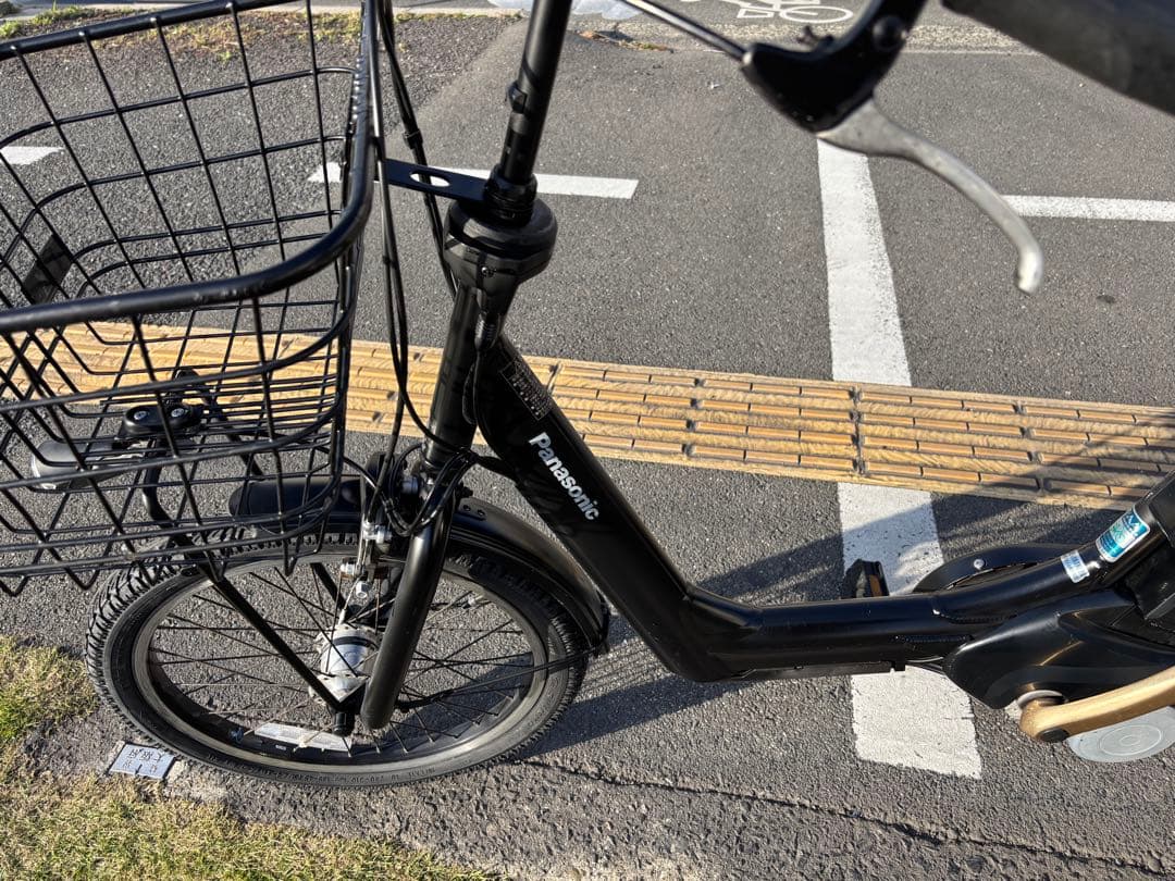 中古20インチ Panasonic電動アシスト自転車　12Ah