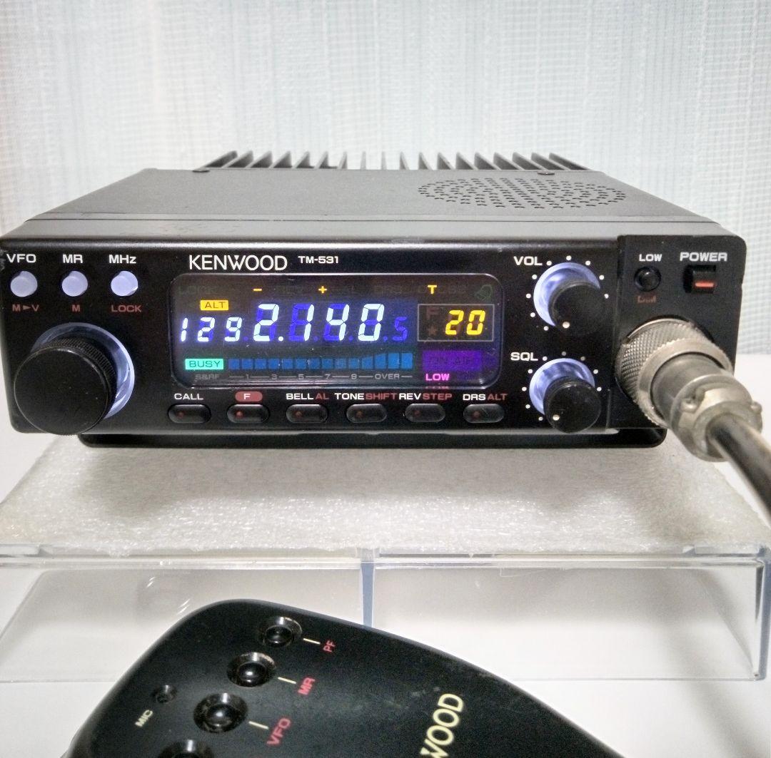 ケンウッド製　TM-531 1.2Ghz 10/ 1w機　現状動作