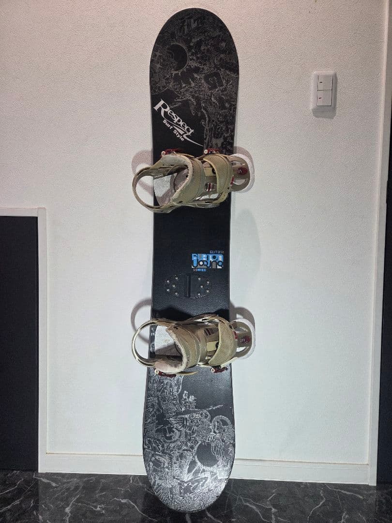 バートン スノボ板 ELITE51 150cm BURTON ビンディング付き