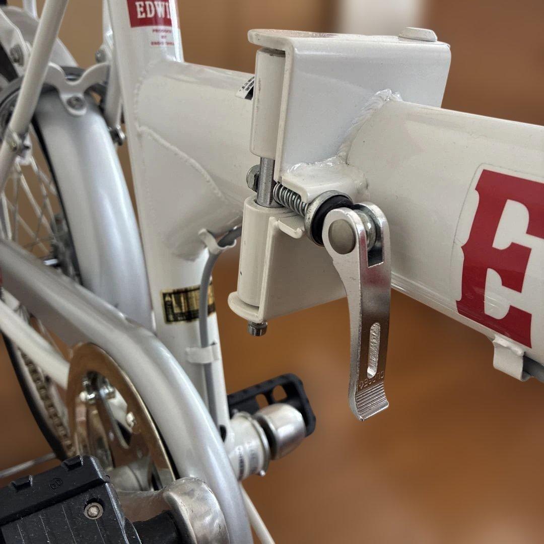 さ*た様 EDWIN 20インチ 折りたたみ自転車 ホワイト