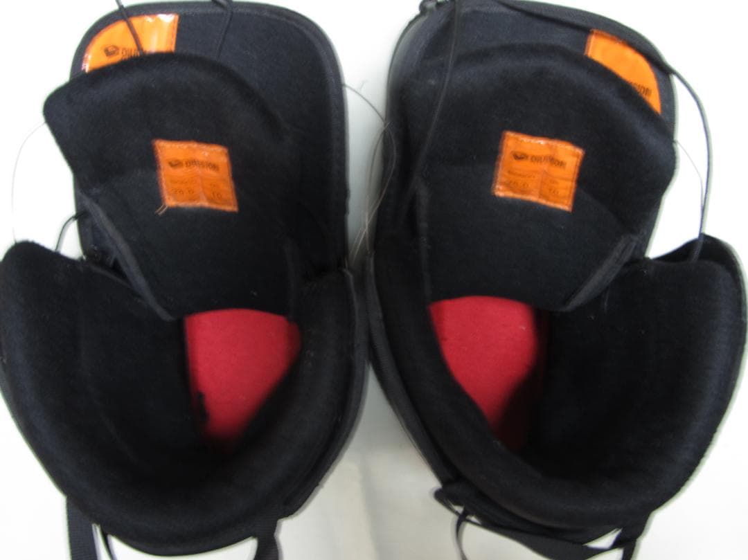 中古DIUISIONスノーボード28cmBOAボアダイヤルスノボブーツ黒メンズ男