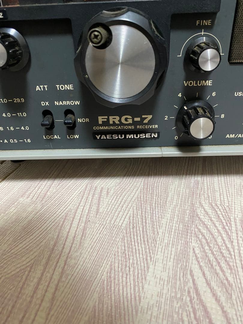 YAESU MUSEN FRG-7 受信機　八重洲無線