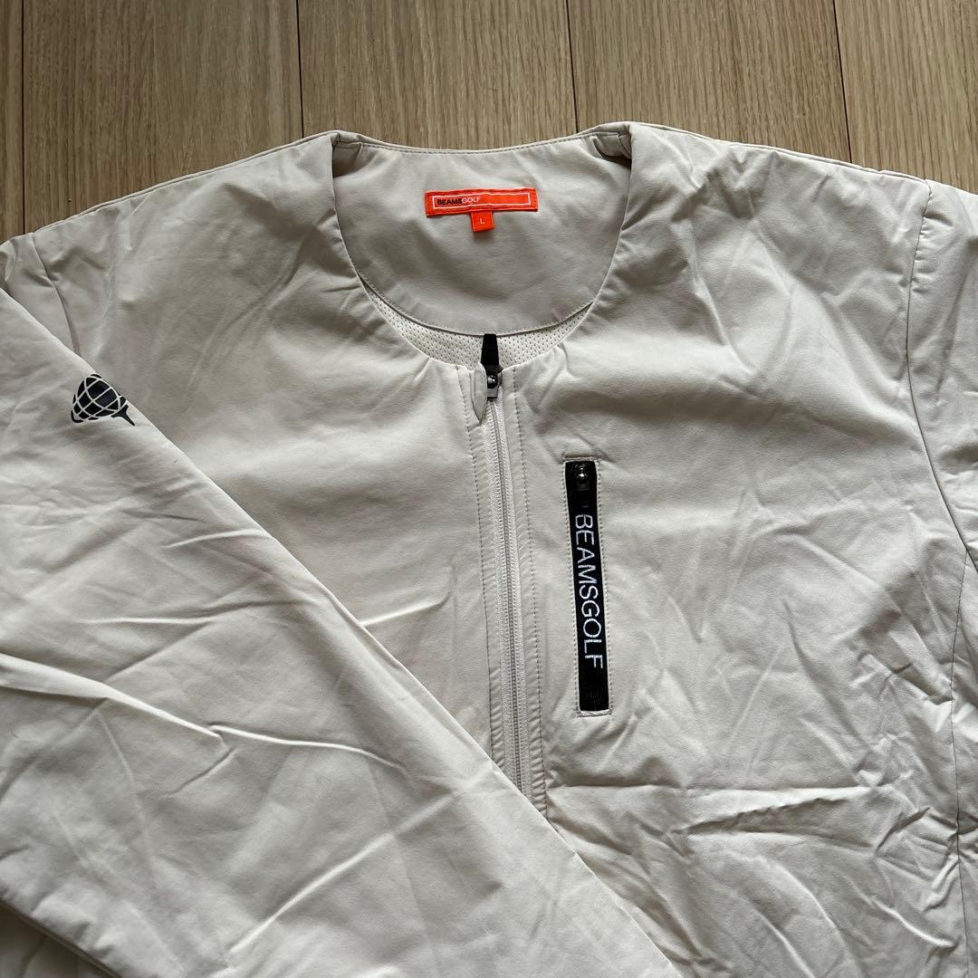 BEAMS GOLF／ジップアップジャケット／L