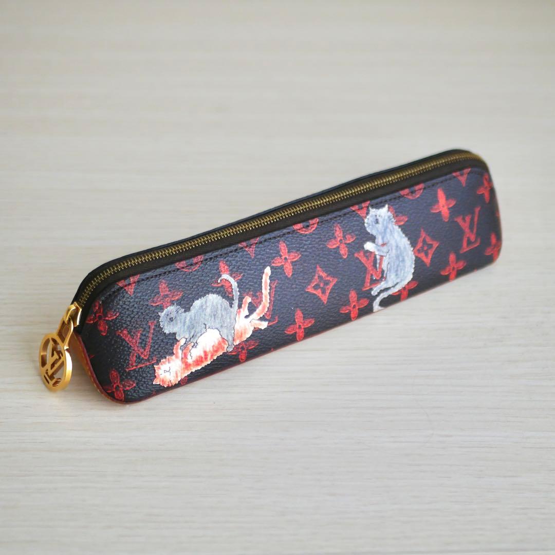 ルイヴィトン LOUIS VUITTON キャットグラム ペンケース