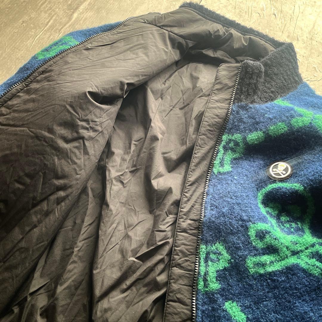 木村拓哉着　希少サイズ50 MARK&LONA 最高級　モヘヤ　スカルジャケット