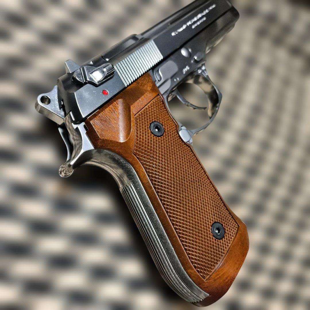 東京マルイ製　M92F　ステンレスモデル　ウッド調グリップ　状態良好