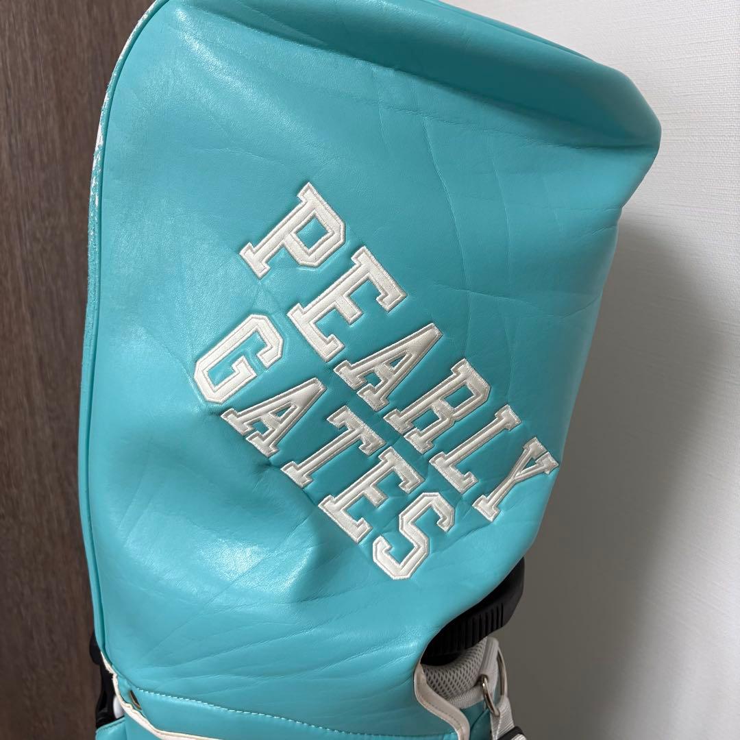 PEARLY GATES キャディバッグ 89 アクアブルー