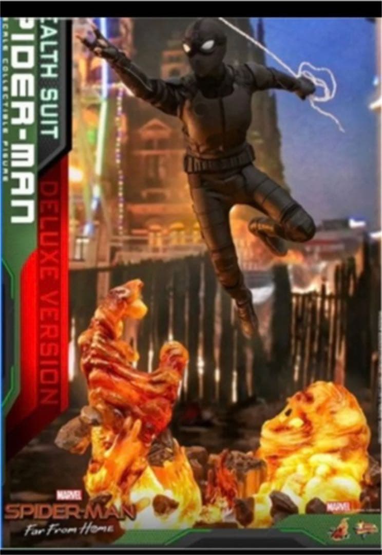 【未使用】ホットトイズ　スパイダーマン　 ファーフロムホームフィギュア