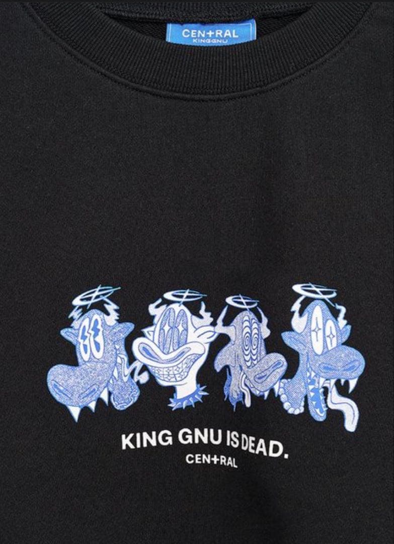 KingGnu CEN+RAL スウェット トレーナー ブラック XXL