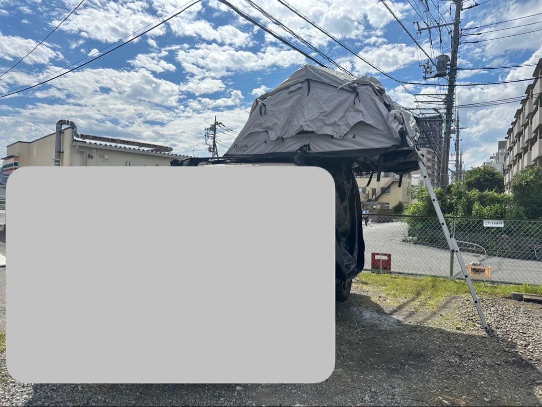 車用ルーフトップテント　フェルドンシェルターFELDON SHELTER
