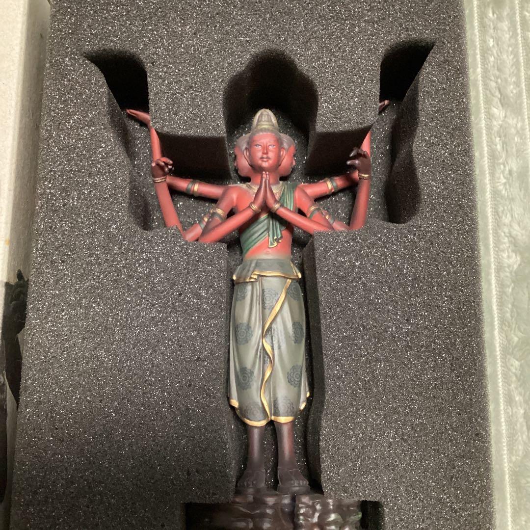 限定品　海洋堂 興福寺創建1300年記念 国宝阿修羅展 公式フィギュア 阿修羅像