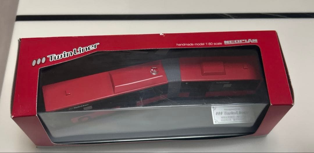 【未開封箱入り】ツインライナー　神奈中バス模型