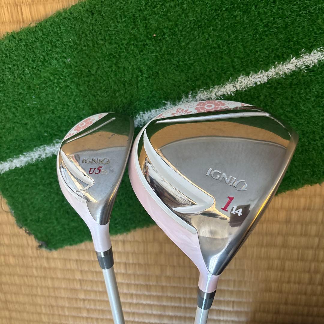 せな フィットウェイ ゴルフクラブセット ハーフセット レディース