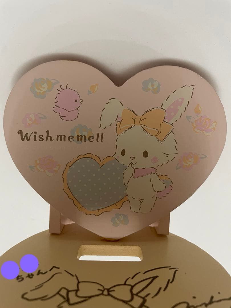 い*。様 ウィッシュミーメル　モバイルスタンド　奥村心雪さん　直筆サイン　サンリ