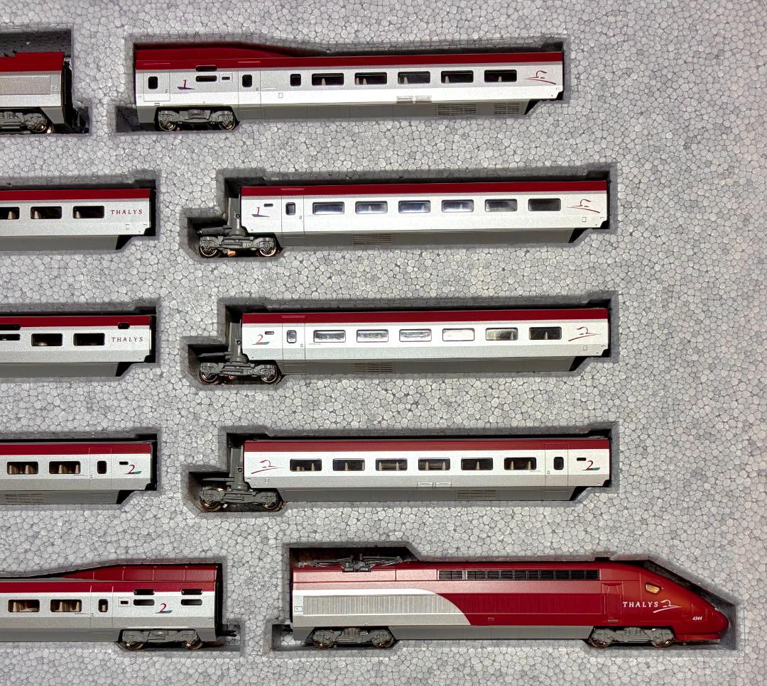 TGV Thalys (タリス) PBKA (10両セット) ＊超レア高級車両