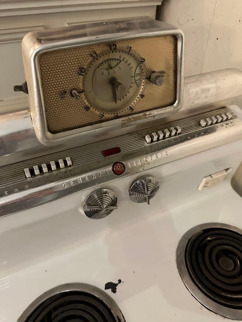 オーブンレンジ　アンティーク　レトロ