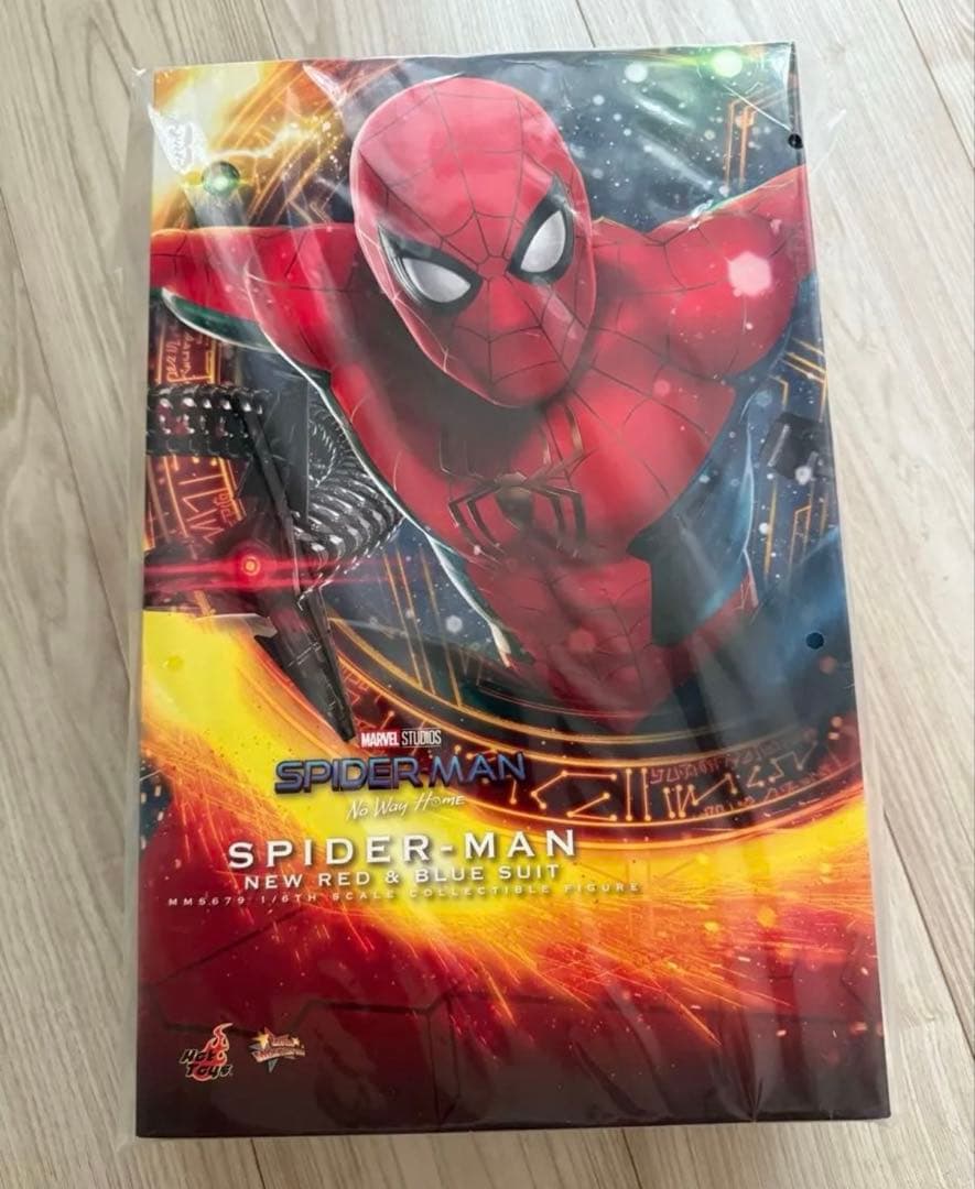 新品未開封　ホットトイズ スパイダーマン(ニュー・レッド＆ブルースーツ)