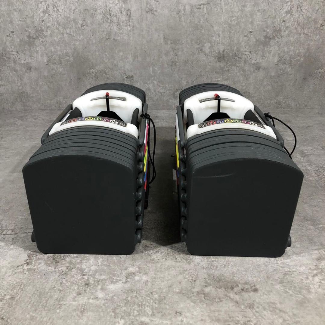 美品 POWER BLOCK 可変式 ダンベル 82kg セット 【2/2】