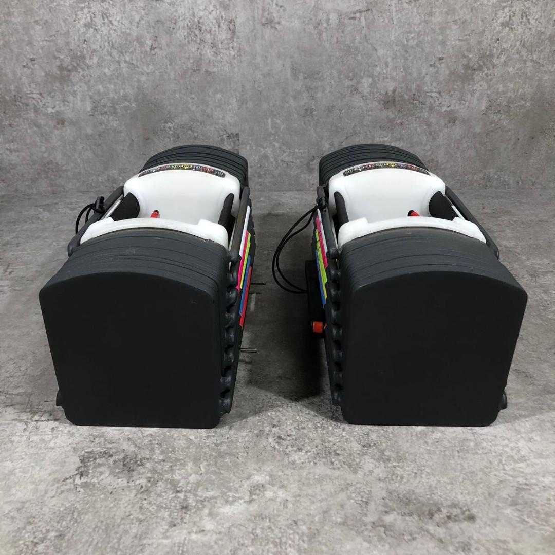 美品 POWER BLOCK 可変式 ダンベル 82kg セット 【2/2】
