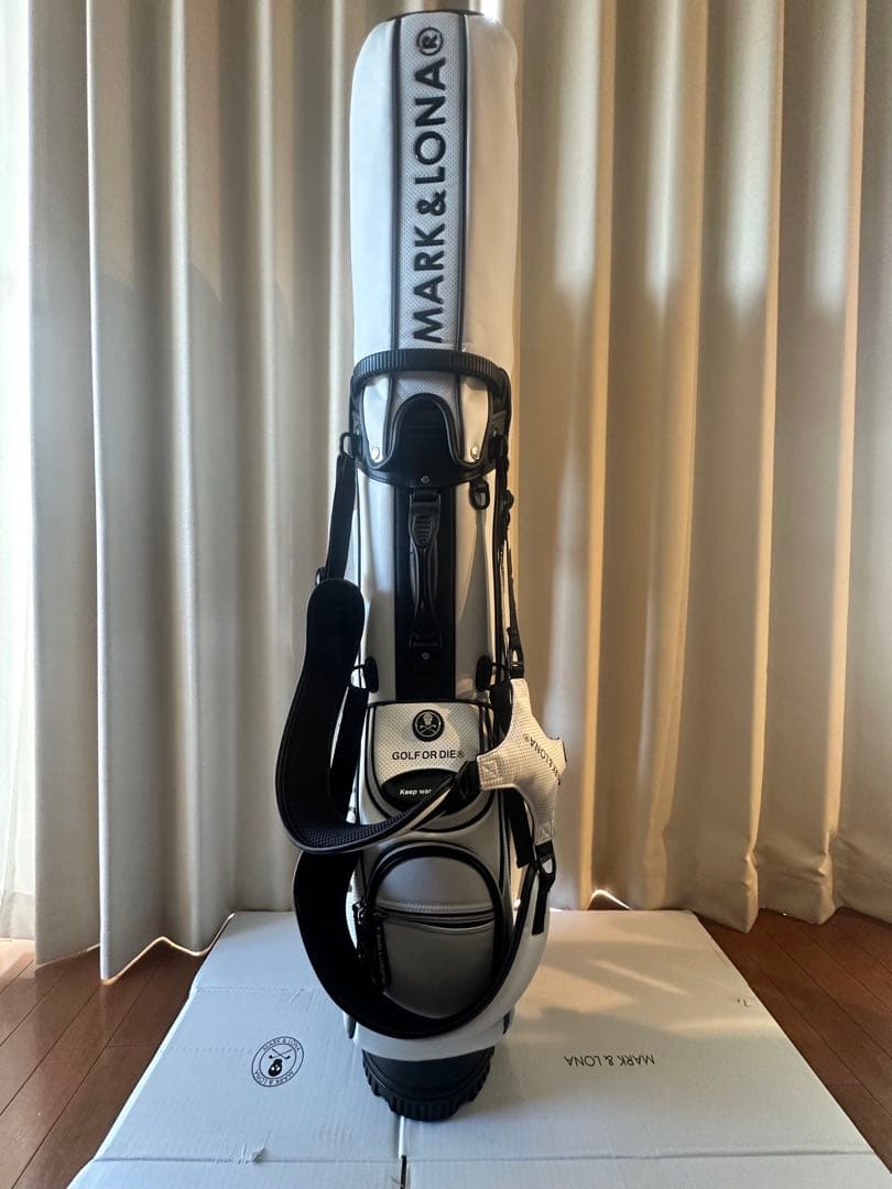 MARK & LONA キャディバッグ スカル