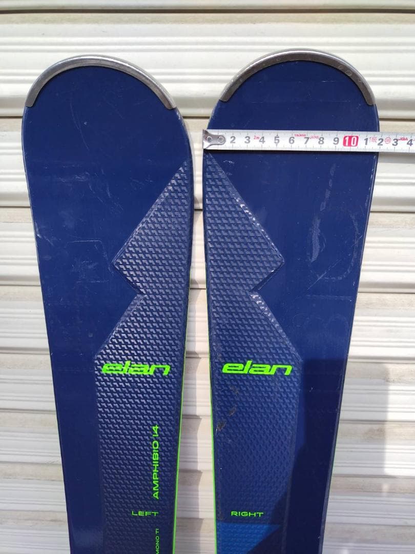 ELAN AMPHIBIO 14 Ti スキー板/168cm/ビンディング付き！