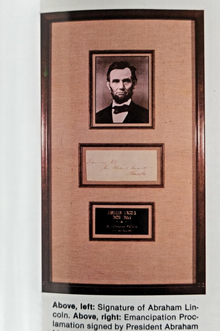 J.F. Kennedy元大統領のサイン入りの写真（左にある写真、他は参考）