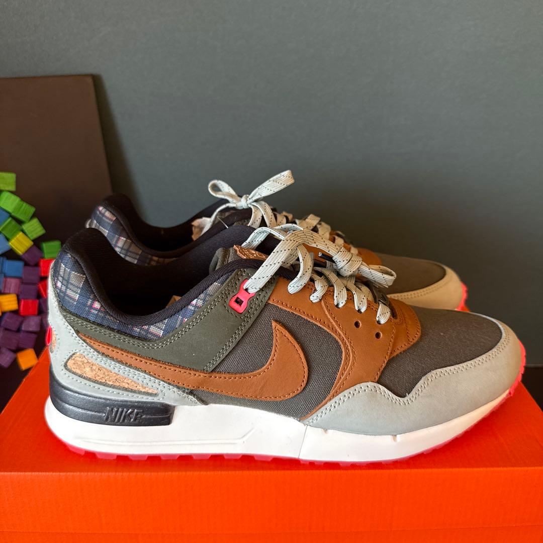 新品未使用 NIKE 26.5cm ゴルフシューズ ペガサス 89G カーキ