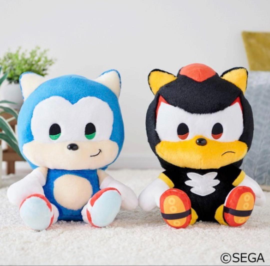 シャドウとソニック　SONIC＆FRIENDS ソニックフレンズ ぬいぐるみM