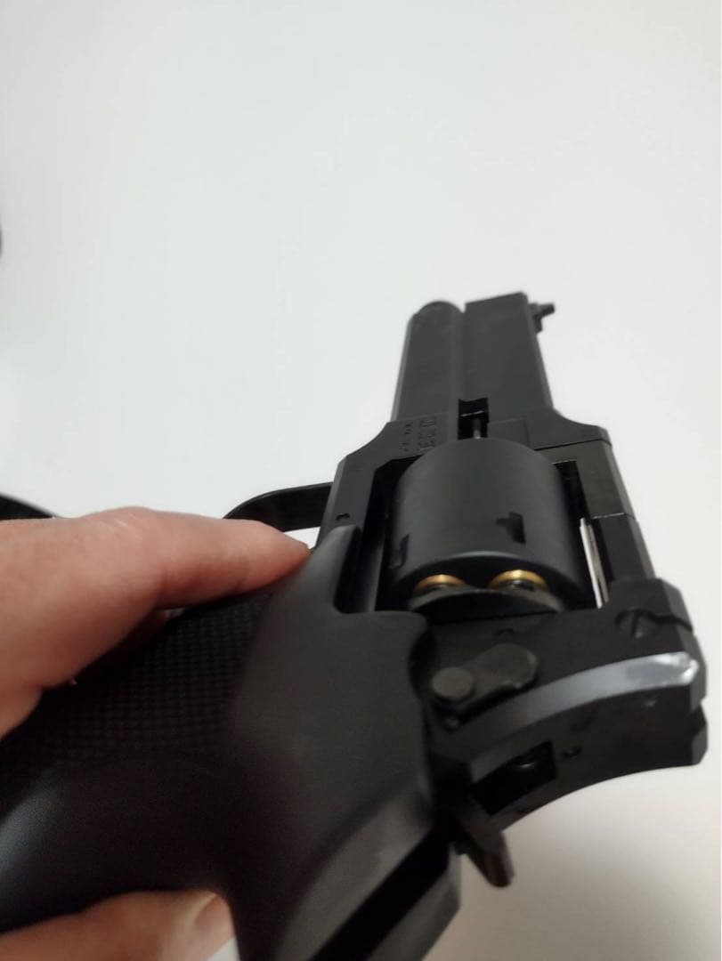 ガスリボルバー マテバ 5インチ ブラックヘビーウエイト プラグリップ仕様