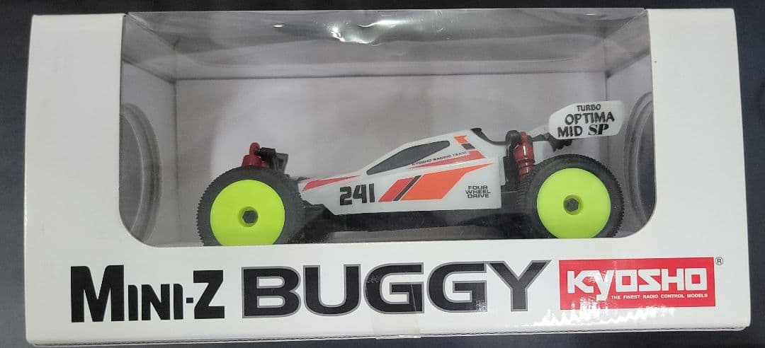 ミニッツバギー　ターボオプティマミッドスペシャル　ホワイト　新品未開封