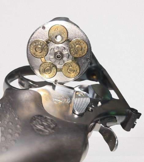 【タナカ製】S&W M500 エアソフトガスガン 8インチ シルバー