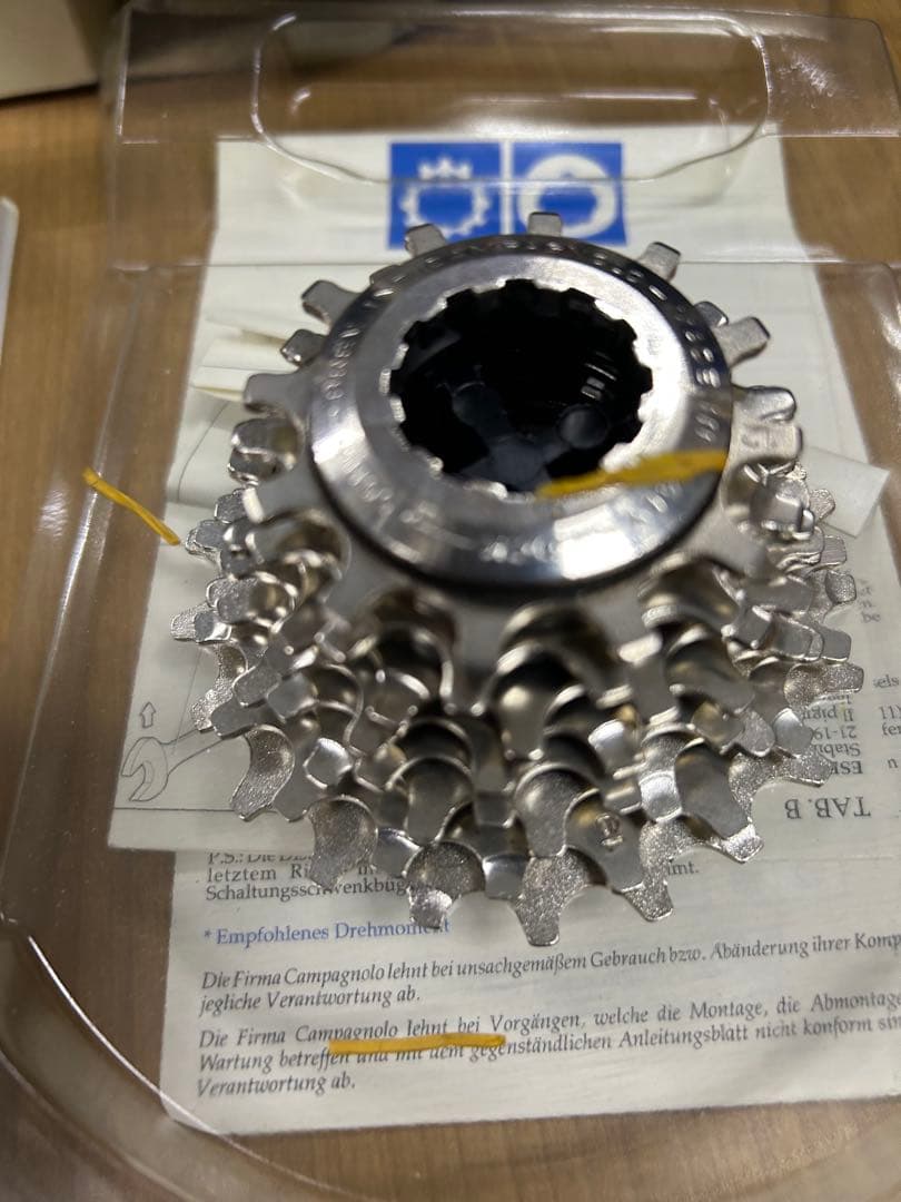 カンパニョーロ Ｃレコ－ド 前後スモールハブ ３２ホール スプロケット付