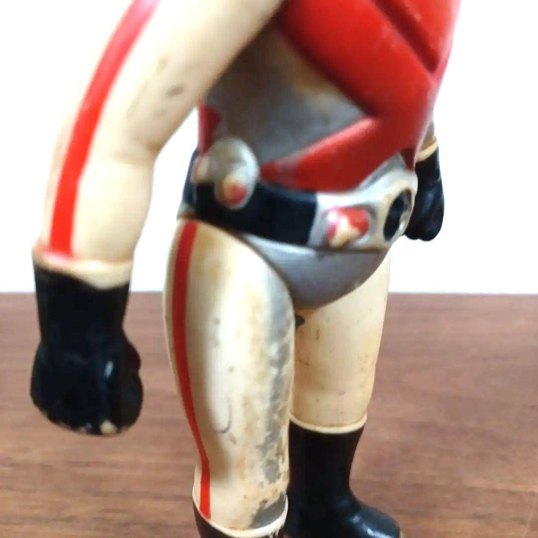 当時物マスダヤ製「スパークライト仮面ライダー X」激レアなソフビフィギュア玩具