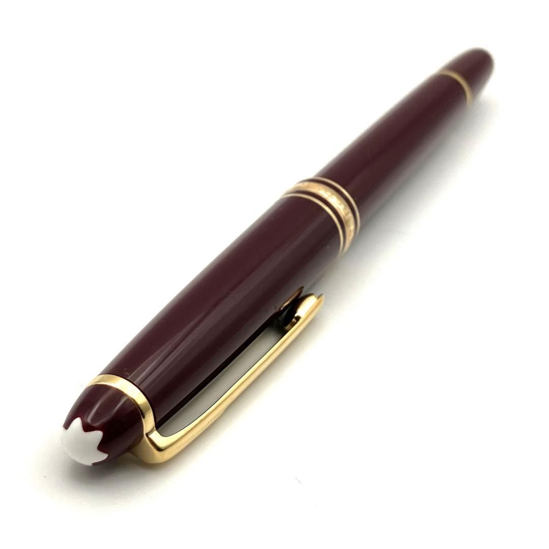 モンブラン 万年筆 14K 14金 144 ボルドー ゴールド