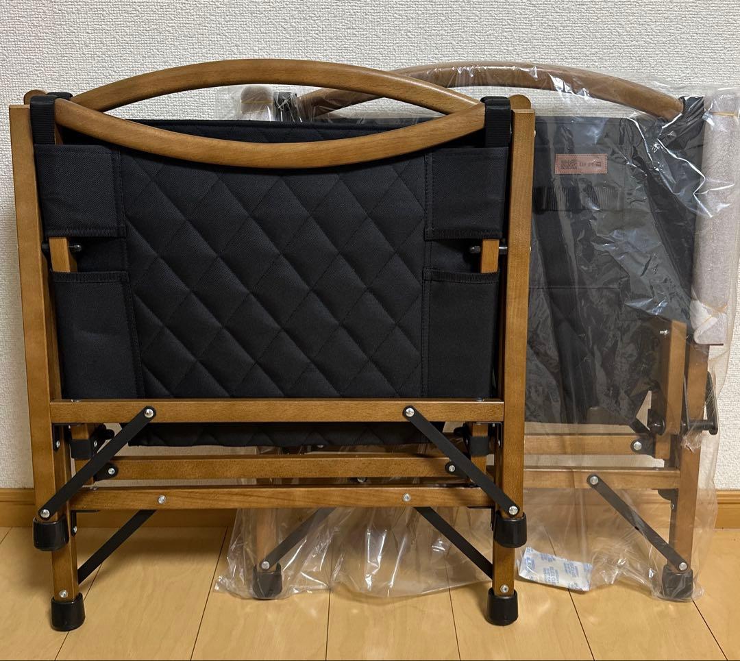 WAQ FOLDING WOOD CHAIR【2個セット】