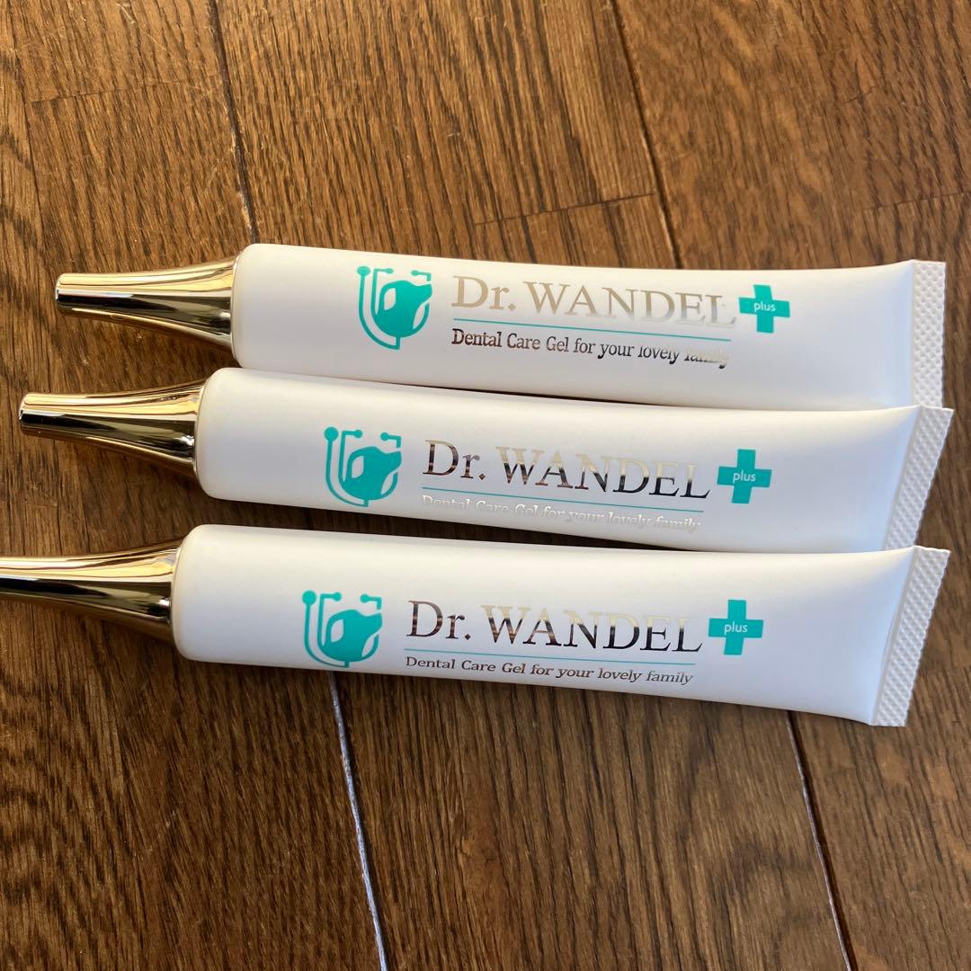 Dr. WANDERL ドクターワンデル歯磨きジェル 30g 3本セット