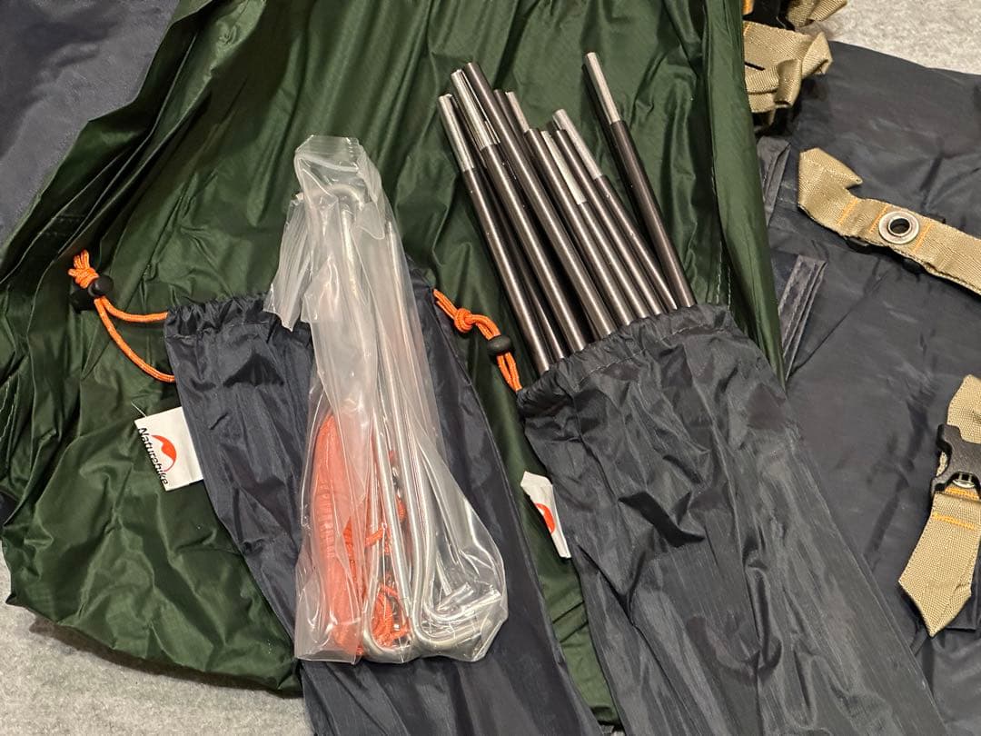 Naturehike spider1 ソロ用テント（未使用）