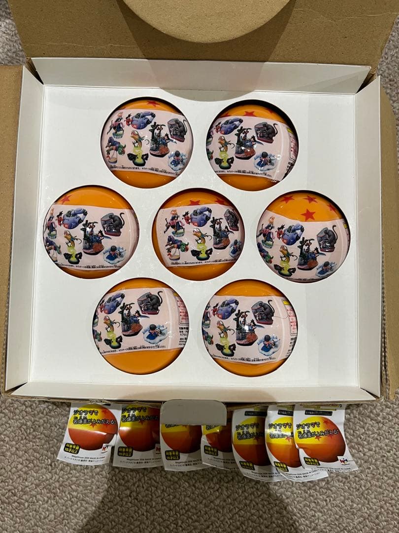 内袋未開封品ドラゴンボールカプセル この世はでっかい宝島　BP含む色彩全8種