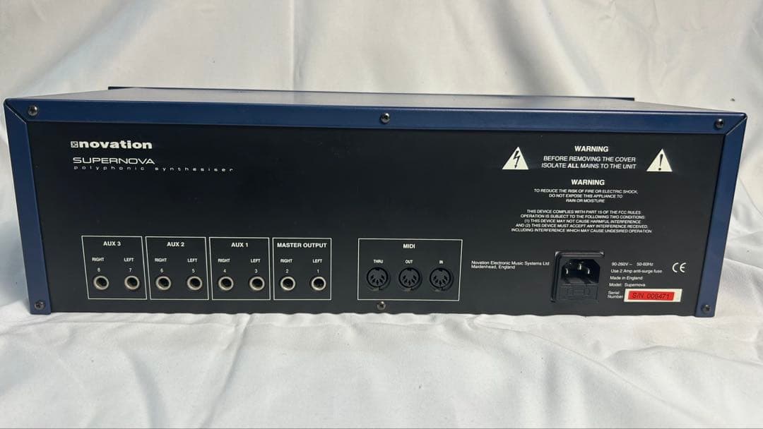 Novation Supernova アナログシンセサイザー