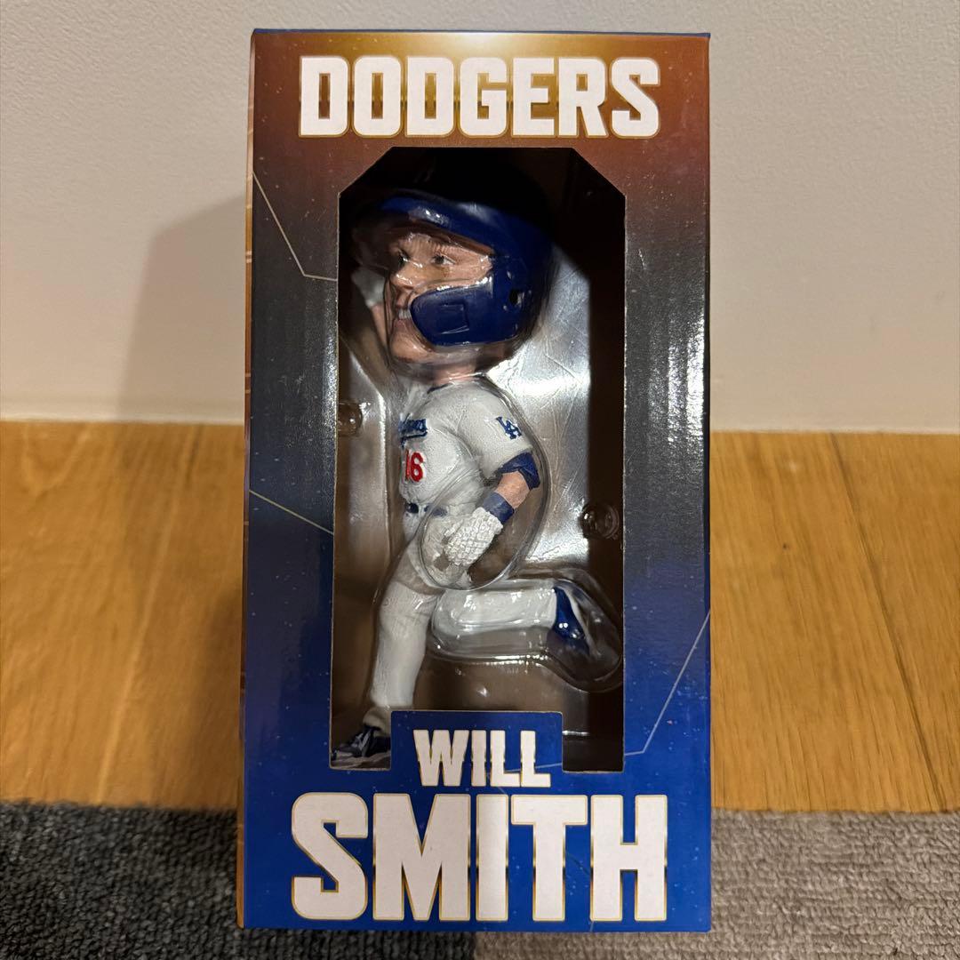 ドジャース ウィル・スミス ボビングヘッド　ボブルヘッド　球場配布　非売品
