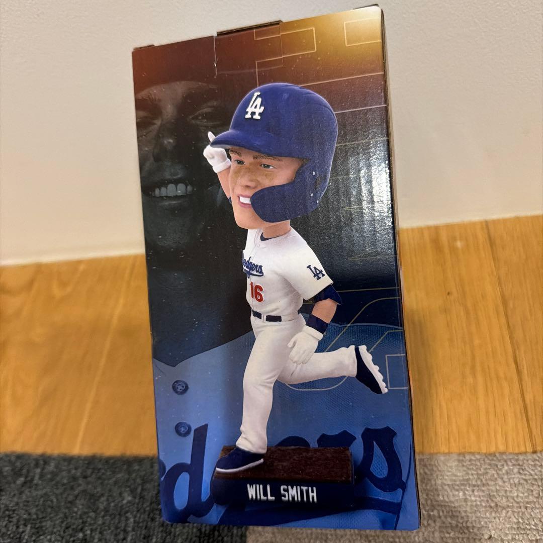 ドジャース ウィル・スミス ボビングヘッド　ボブルヘッド　球場配布　非売品