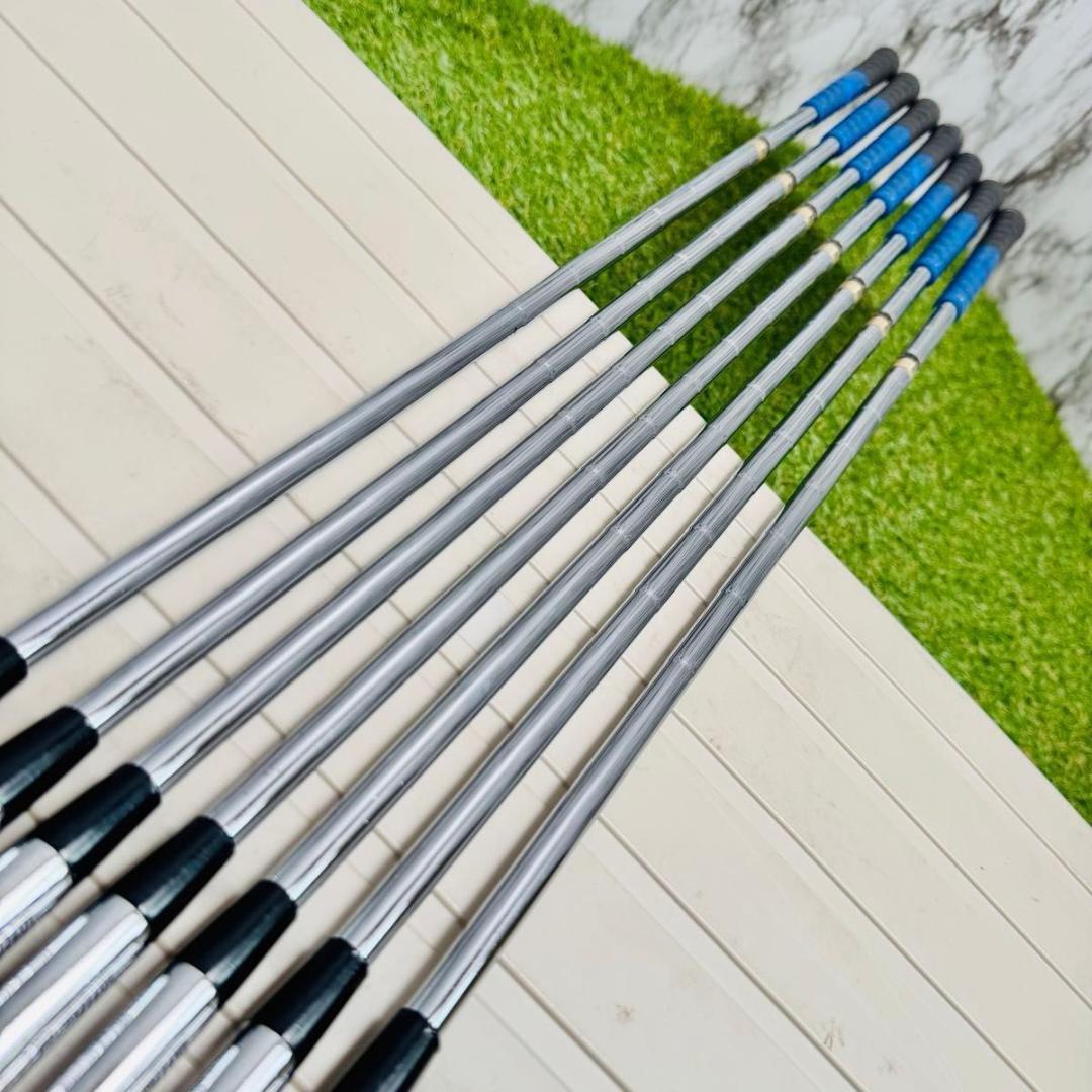 【良品】ミズノ MP-69 マッスルバック メンズアイアンセット 7本 S