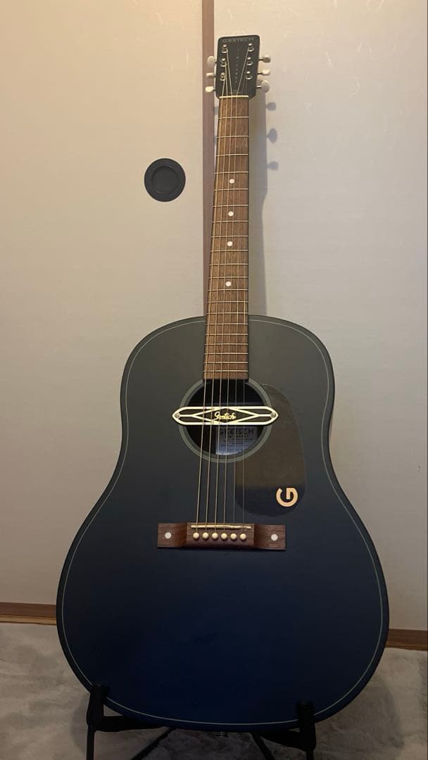 GRETSCH Deltoluxe DreadnoughtBlackTopアコギ