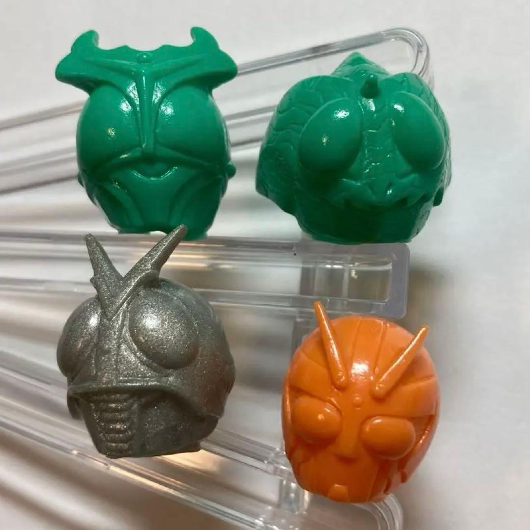 SD 仮面ライダー 倶楽部 マスク付き 消しゴム ミニ フィギュア 当時物